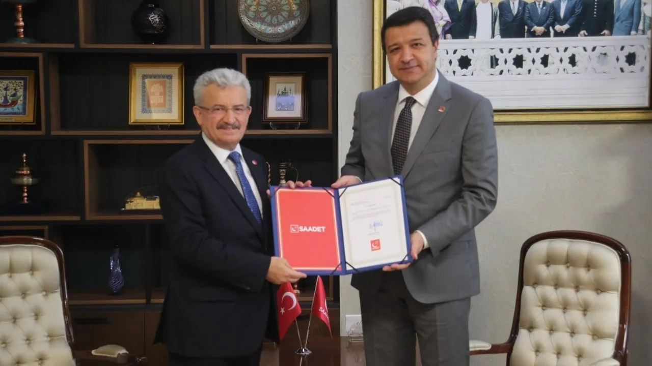 Saadet Partisi Yozgat İl Başkanlığına Cemil Işıksoy getirildi
