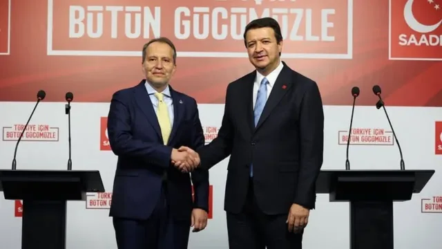 Saadet ile Yeniden Refah’tan seçim iş birliği görüşmesi
