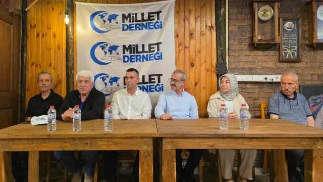 Millet Partisi Genel Başkanı Cuma Nacar Gençlik Kampında Gençlerle Buluştu